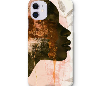 Golden Silence Serene Echoes 06 Snap Phone Case - D'Sare