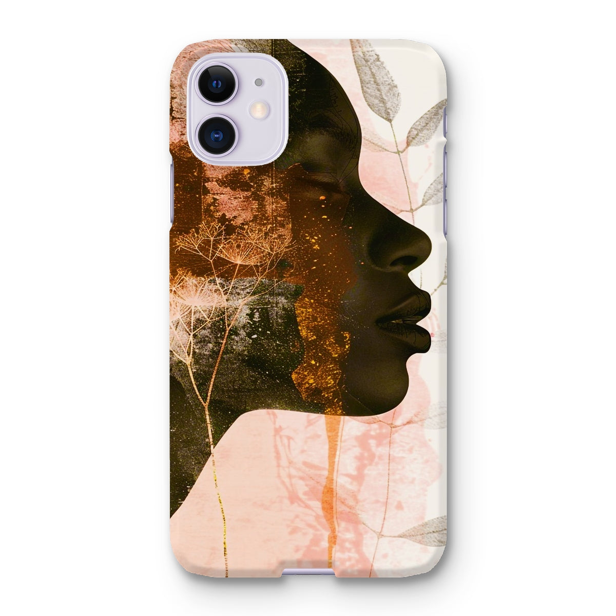 Golden Silence Serene Echoes 06 Snap Phone Case - D'Sare