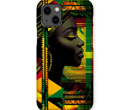 Red and Green Black Queen Fusion Snap Phone Case