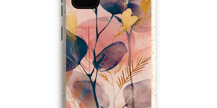 Peachy Golden Flora Escape Eco Phone Case by Prodigi
