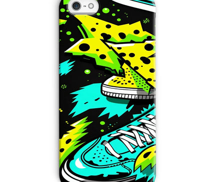 Electric Kicks Art: Urban Pop Art Explosion, Graffiti  Snap Phone Case - D'Sare