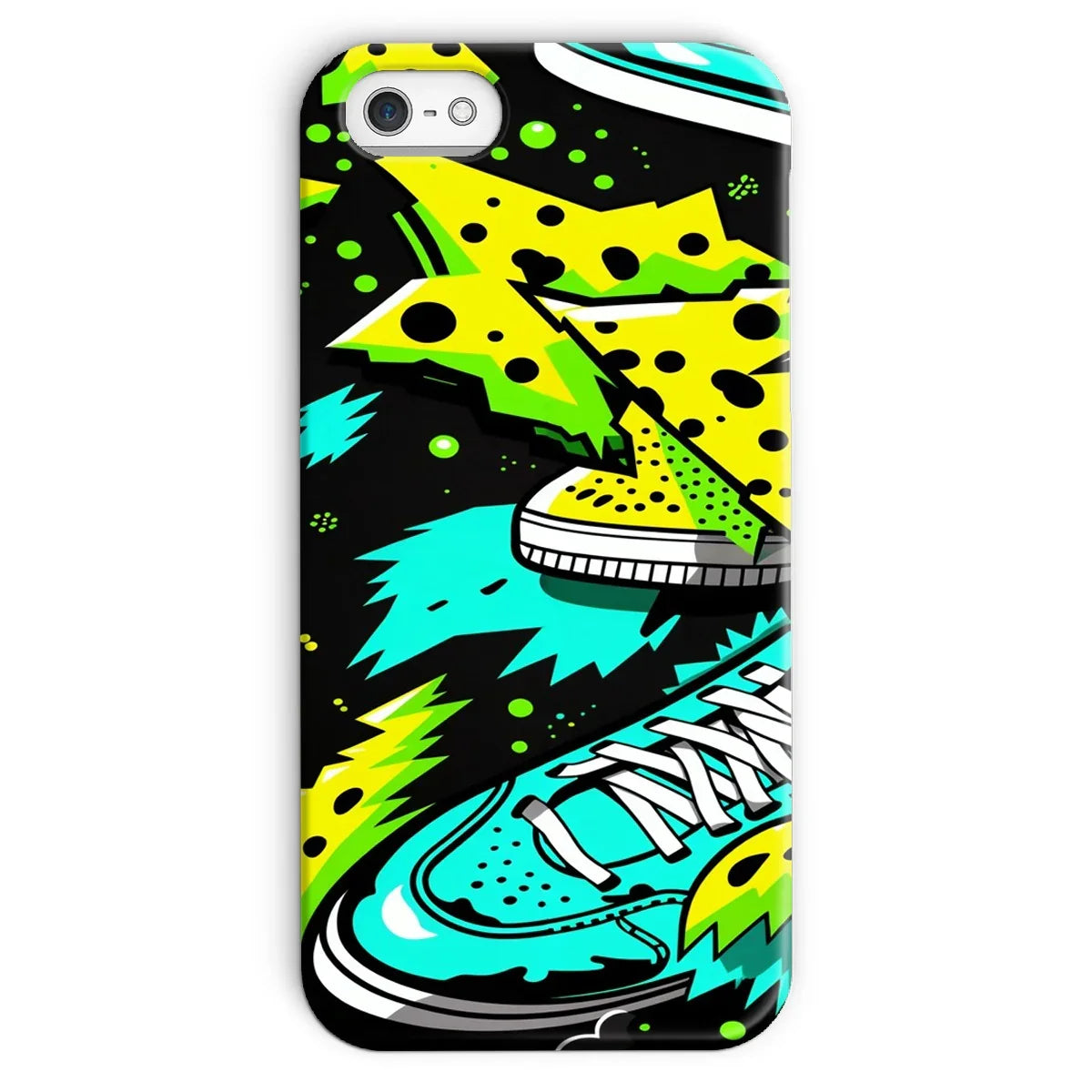 Electric Kicks Art: Urban Pop Art Explosion, Graffiti  Snap Phone Case - D'Sare
