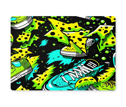 Electric Kicks Art: Urban Pop Art Explosion, Graffiti  Placemat - D'Sare