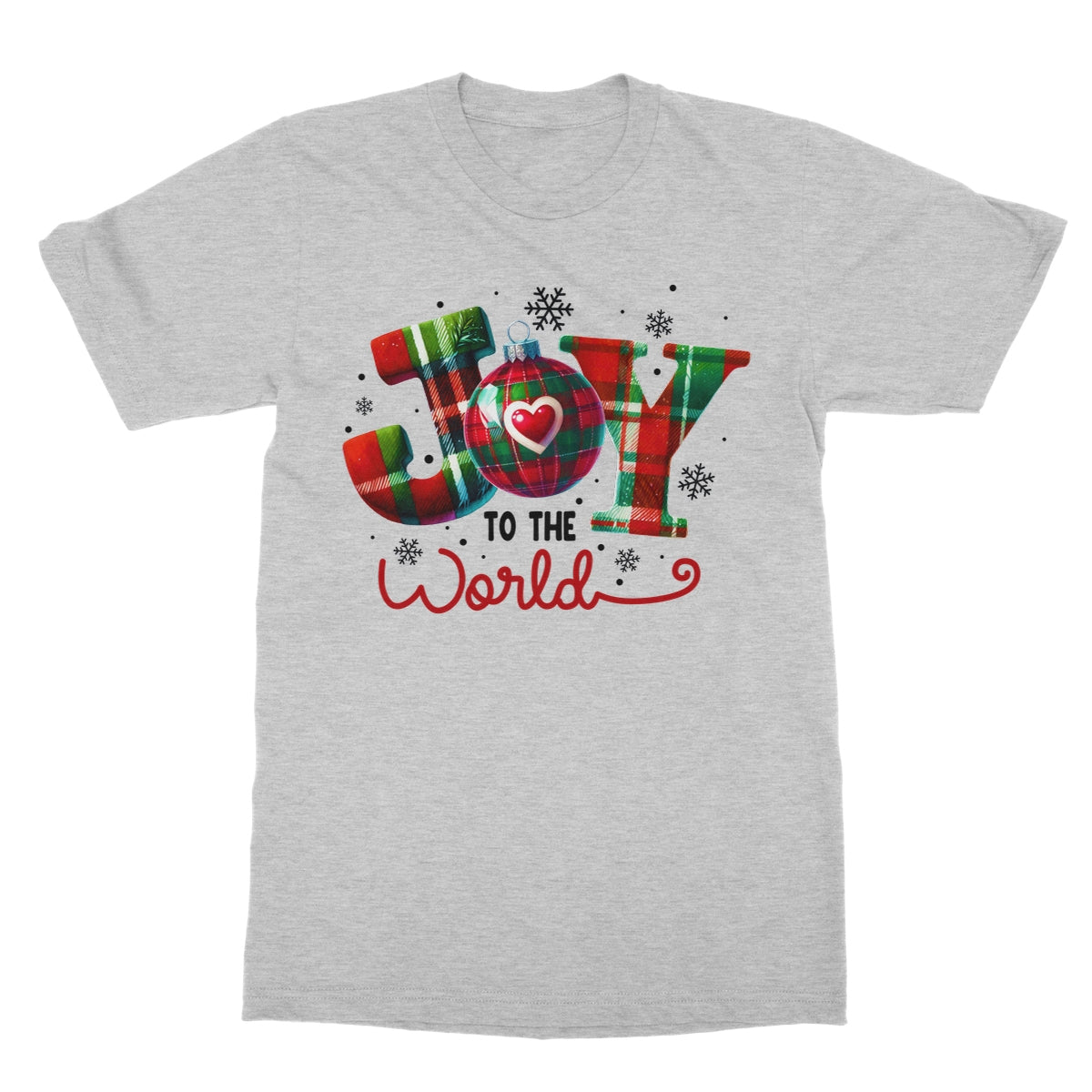 Joy To The World Christmas  Softstyle T-Shirt