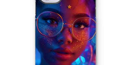 Black Girl Magic Stardust Cosmic Vibe| Black Woman Magic Tough Phone Case by Prodigi