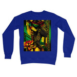 African Print Empress  Crew Neck Sweatshirt - D'Sare