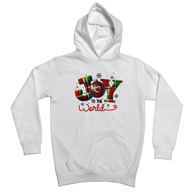 Joy To The World Christmas  Kids Hoodie