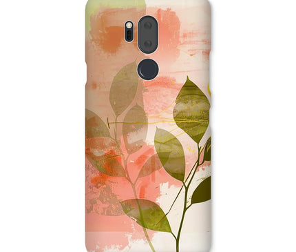 Peach Golden Leafy Escape  Snap Phone Case - D'Sare
