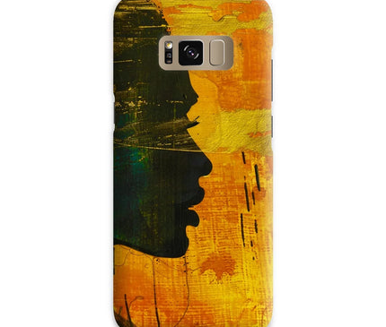 Golden Afrocentric Silhouette Snap Phone Case - D'Sare