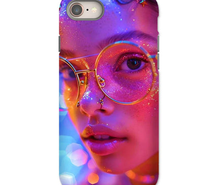 Woman Cosmic Radiance Dreamy Stardust  Tough Phone Case - D'Sare