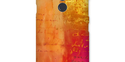 Warm Amber Seranade Snap Phone Case by Prodigi