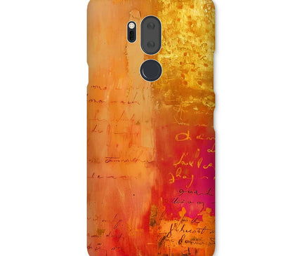 Warm Amber Seranade Snap Phone Case Eclectic Art - D'Sare