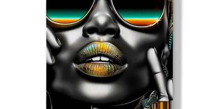 Vibrant Flow Girl Hardback Journal by Prodigi