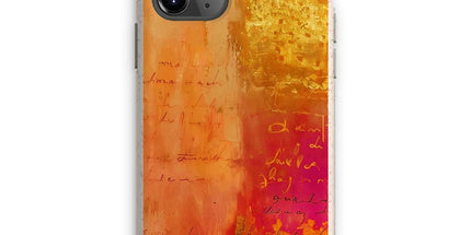 Warm Amber Seranade Eco Phone Case by Prodigi