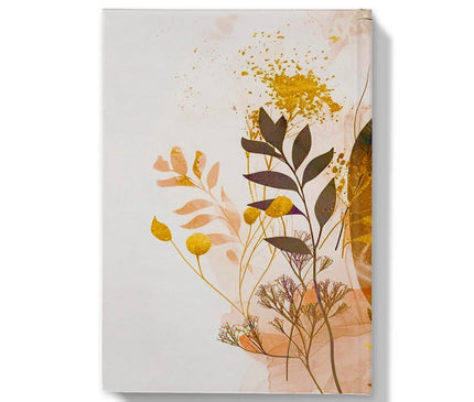 Golden Harmony Silhouette 06 Hardback Journal - D'Sare