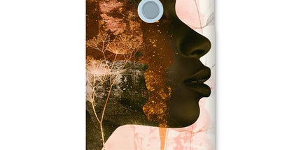 Golden Silence Serene Echoes Snap Phone Case by Prodigi