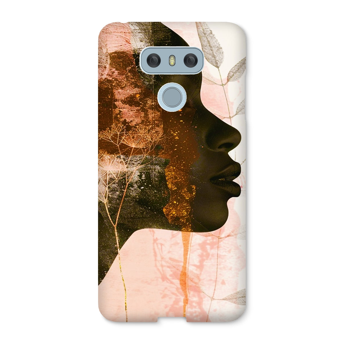 Golden Silence Serene Echoes 06 Snap Phone Case - D'Sare