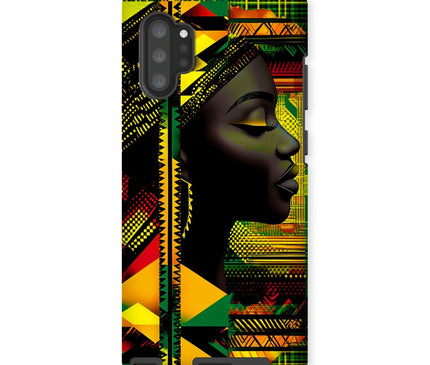 Red and Green Black Queen Fusion Tough Phone Case