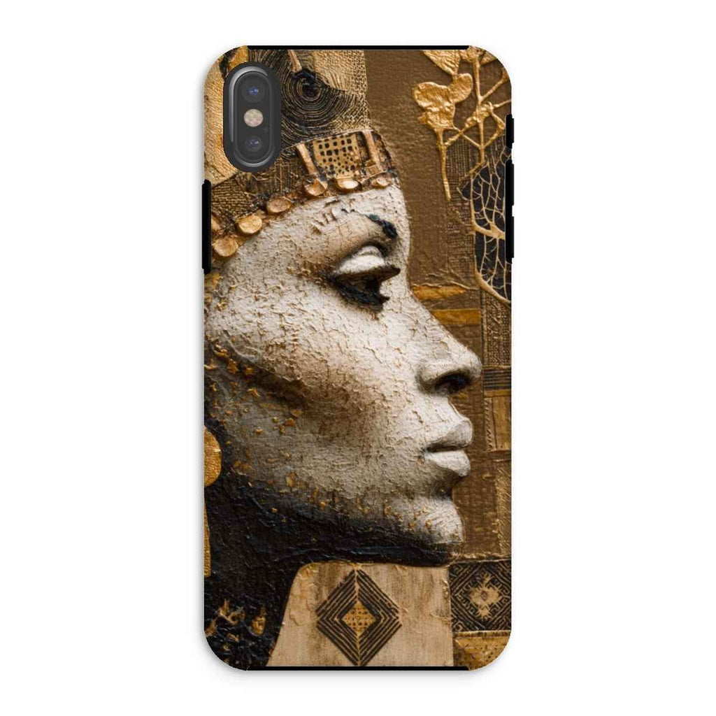 Afrocentric Golden Empress Dual Layer Tough Phone Case