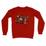 Joy To The World Christmas  Crew Neck Sweatshirt