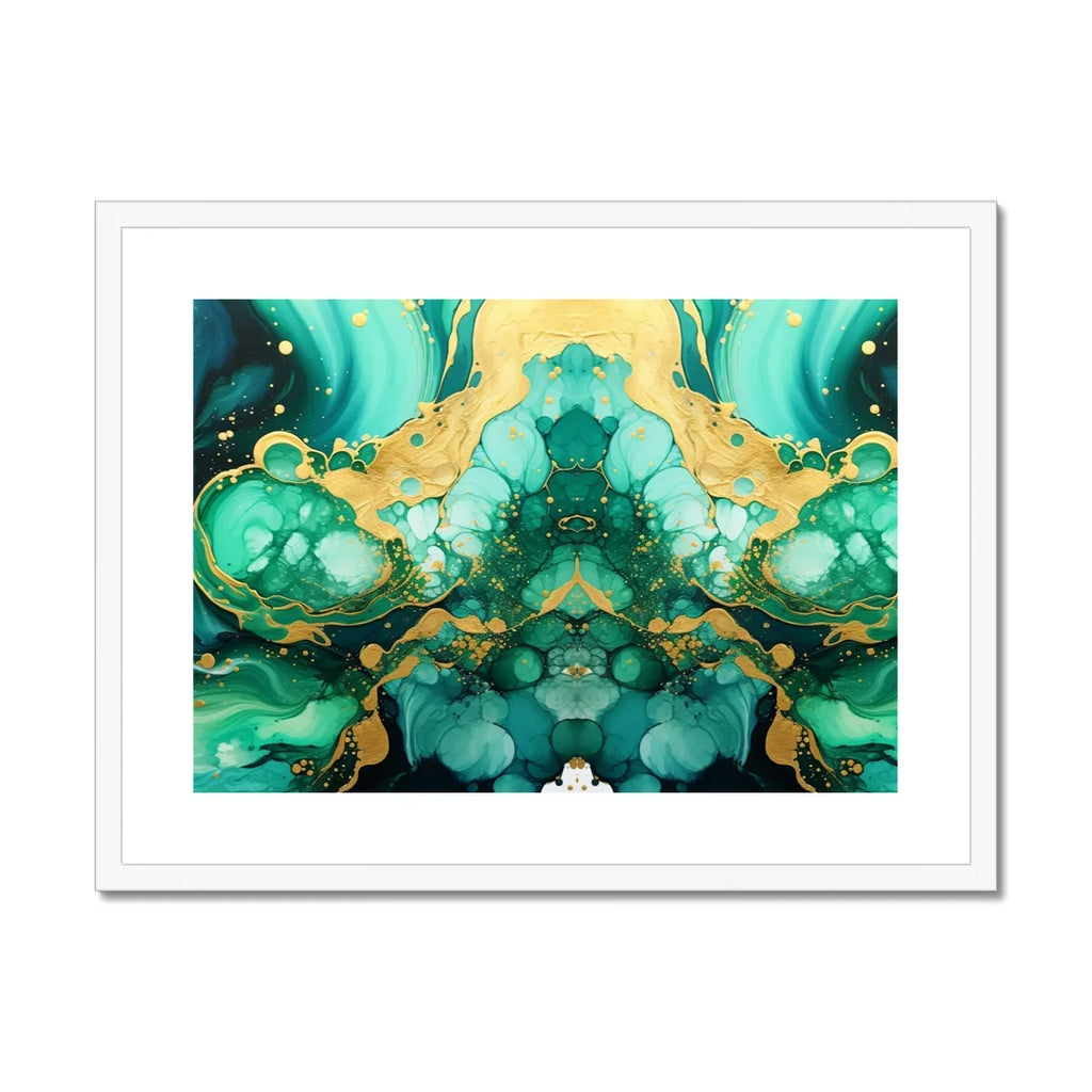 Greengoldale Framed & Mounted Print by Prodigi