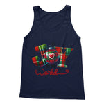 Joy To The World Christmas  Softstyle Tank Top