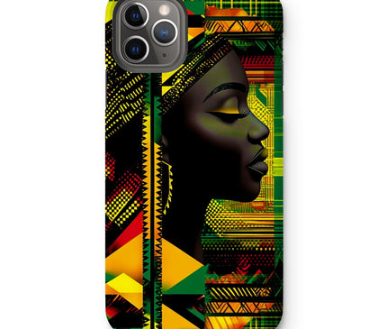Red and Green Black Queen Fusion Tough Phone Case