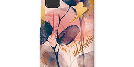 Peachy Golden Flora Escape Snap Phone Case by Prodigi