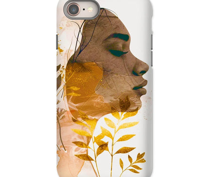 Golden Harmony Silhouette  Tough Phone Case - D'Sare