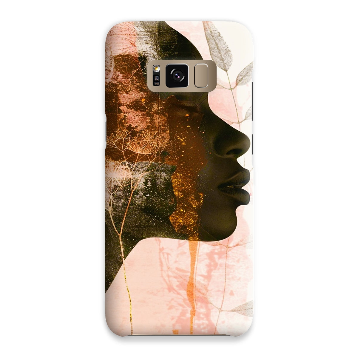 Golden Silence Serene Echoes 06 Snap Phone Case - D'Sare