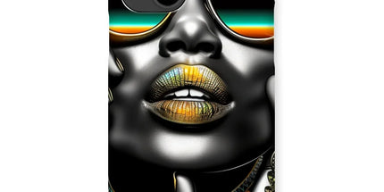 Vibrant Flow Girl Snap Phone Case by Prodigi