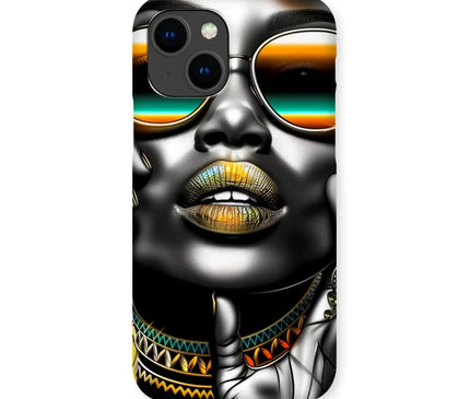 Vibrant Flow Girl Snap Phone Case - D'Sare