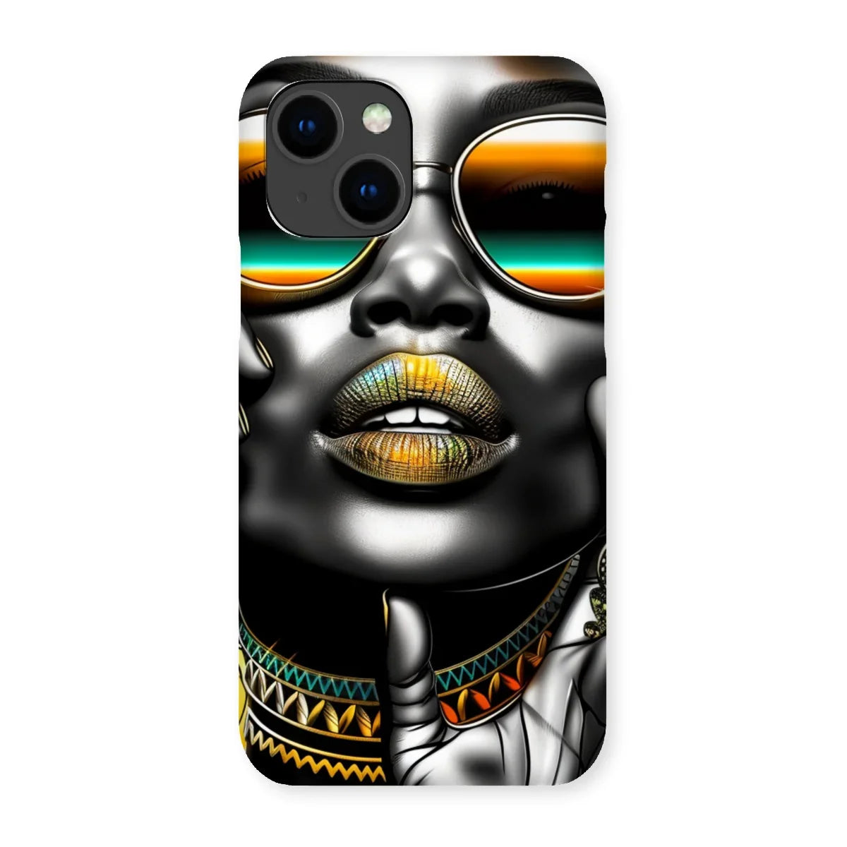 Vibrant Flow Girl Snap Phone Case by Prodigi