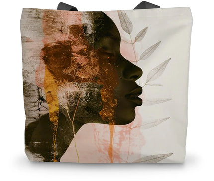 Golden Silence Serene Echoes 06 Canvas Tote Bag - D'Sare