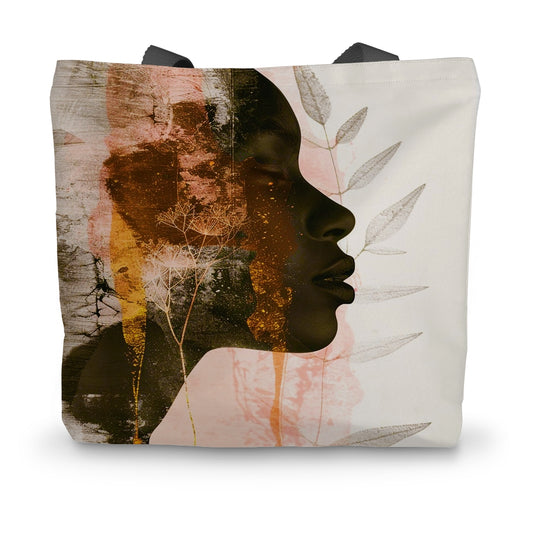 Golden Silence Serene Echoes 06 Canvas Tote Bag - D'Sare