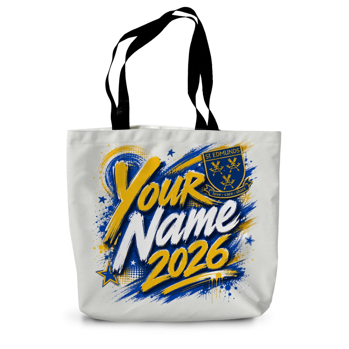 St Edmunds School Leavers 2026 Canvas Tote Bag by Prodigi