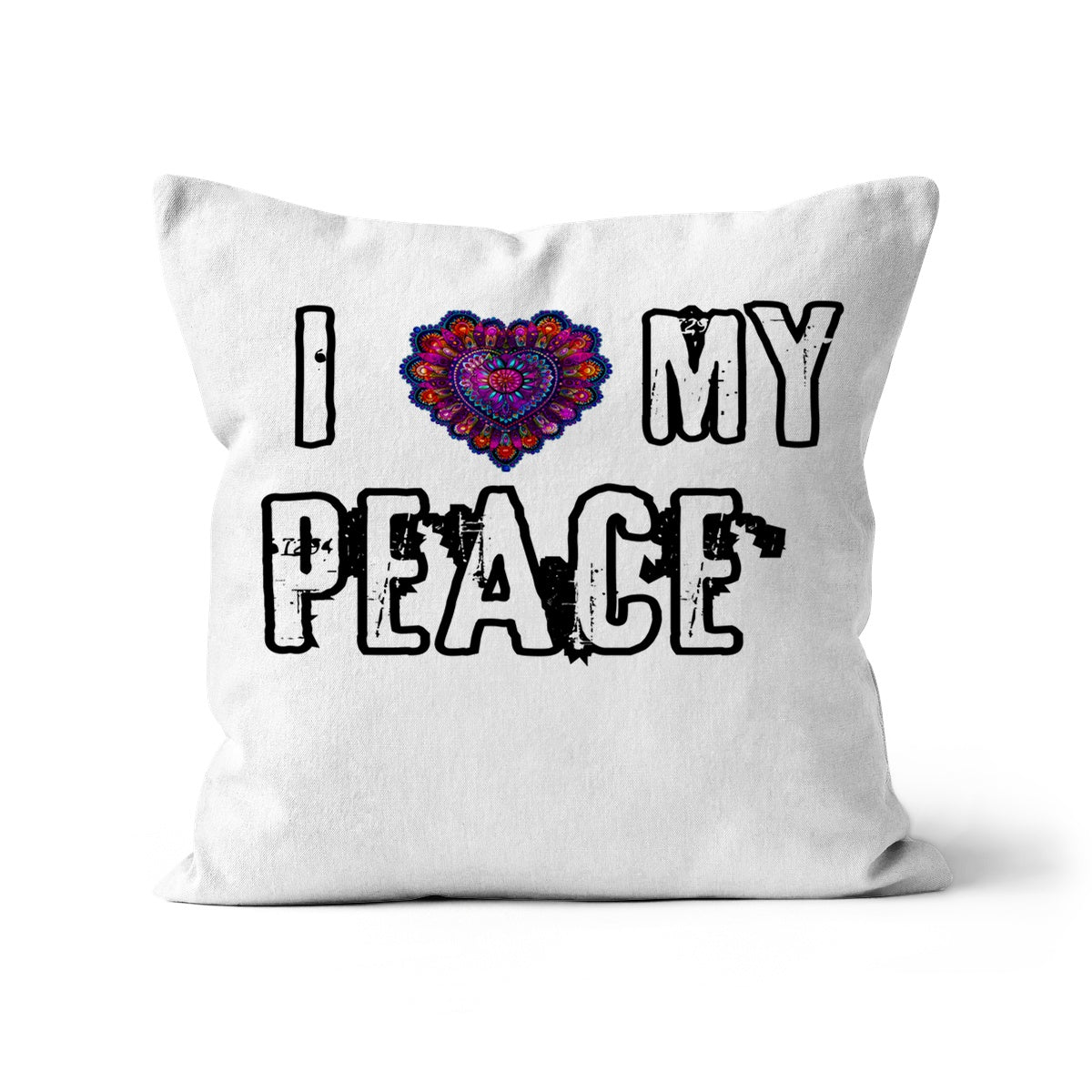 I Love My Peace Cushion