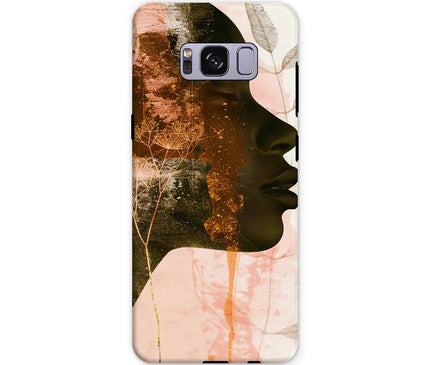 Golden Silence Serene Echoes 06 Tough Eclectic Art Phone Case - D'Sare