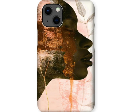 Golden Silence Serene Echoes 06 Snap Phone Case - D'Sare