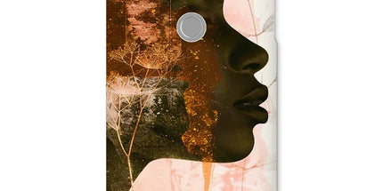 Golden Silence Serene Echoes Snap Phone Case by Prodigi