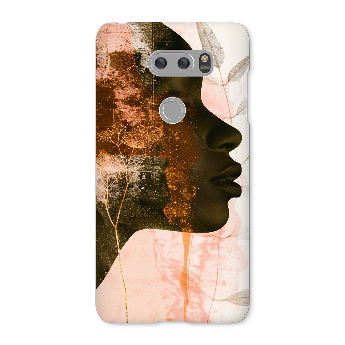 Golden Silence Serene Echoes 06 Snap Phone Case - D'Sare