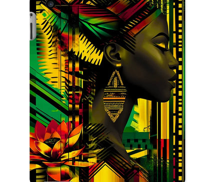 African Print Empress  Tablet Cases - D'Sare
