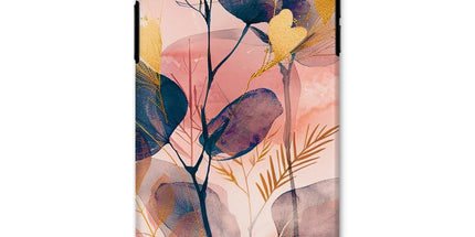 Peachy Golden Flora Escape Snap Phone Case by Prodigi