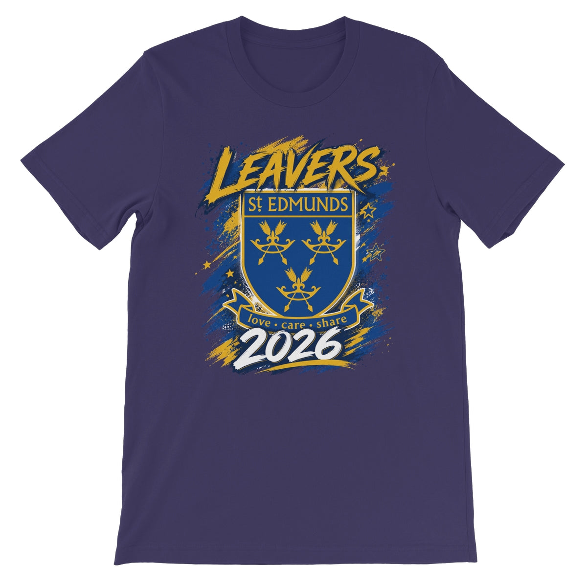 St Edmunds School Leavers 2026 Unisex Short Sleeve T-Shirt by Prodigi