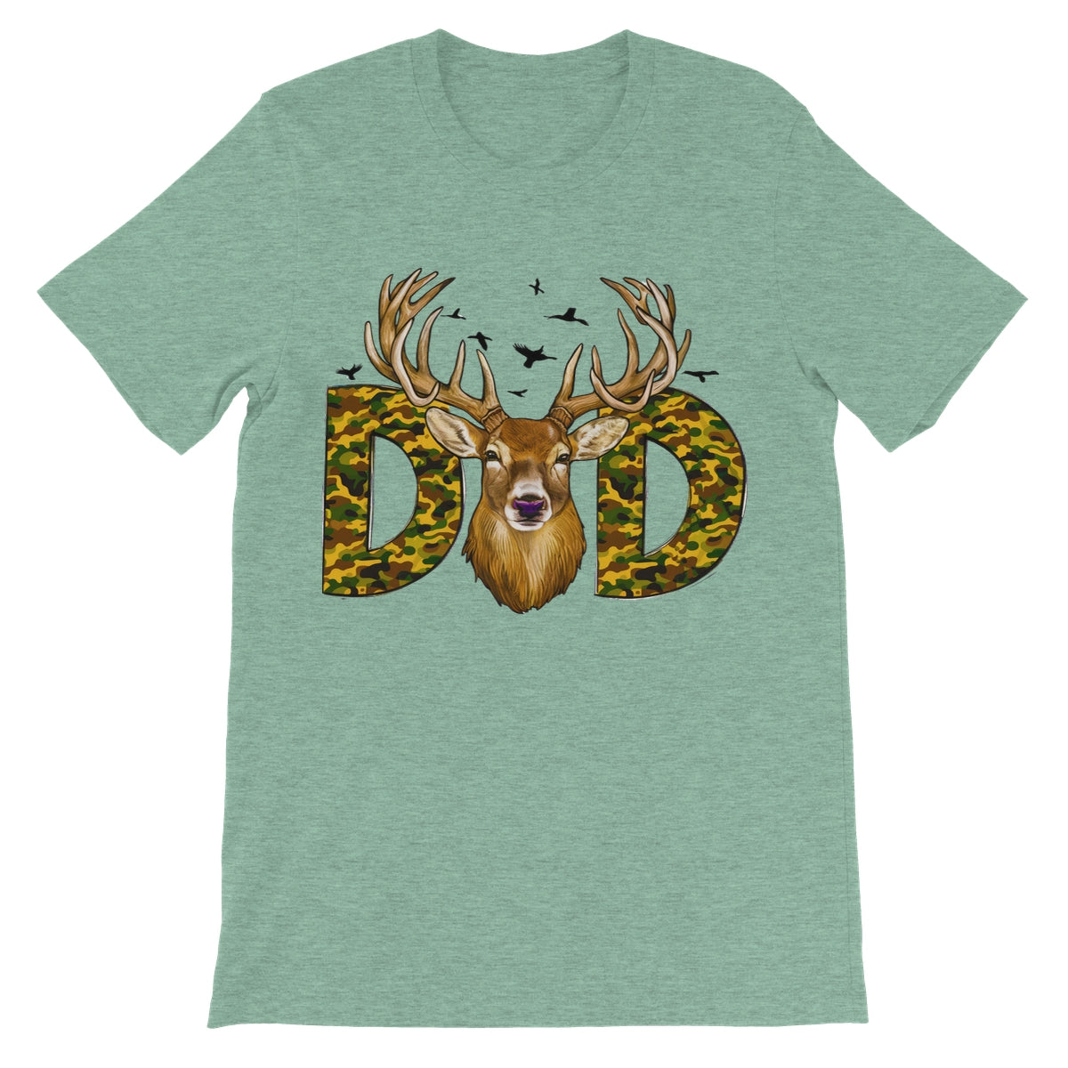 DAD Deer Unisex Short Sleeve T-Shirt - D'Sare