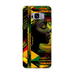 Abstract Red and Green Black Queen Fusion Tough Phone Case