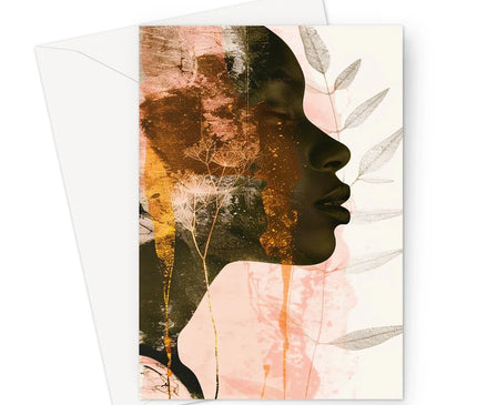 Golden Silence Serene Echoes 06 Greeting Card - D'Sare