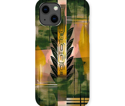 Echos of Duality Golden Reflection Snap Phone Case