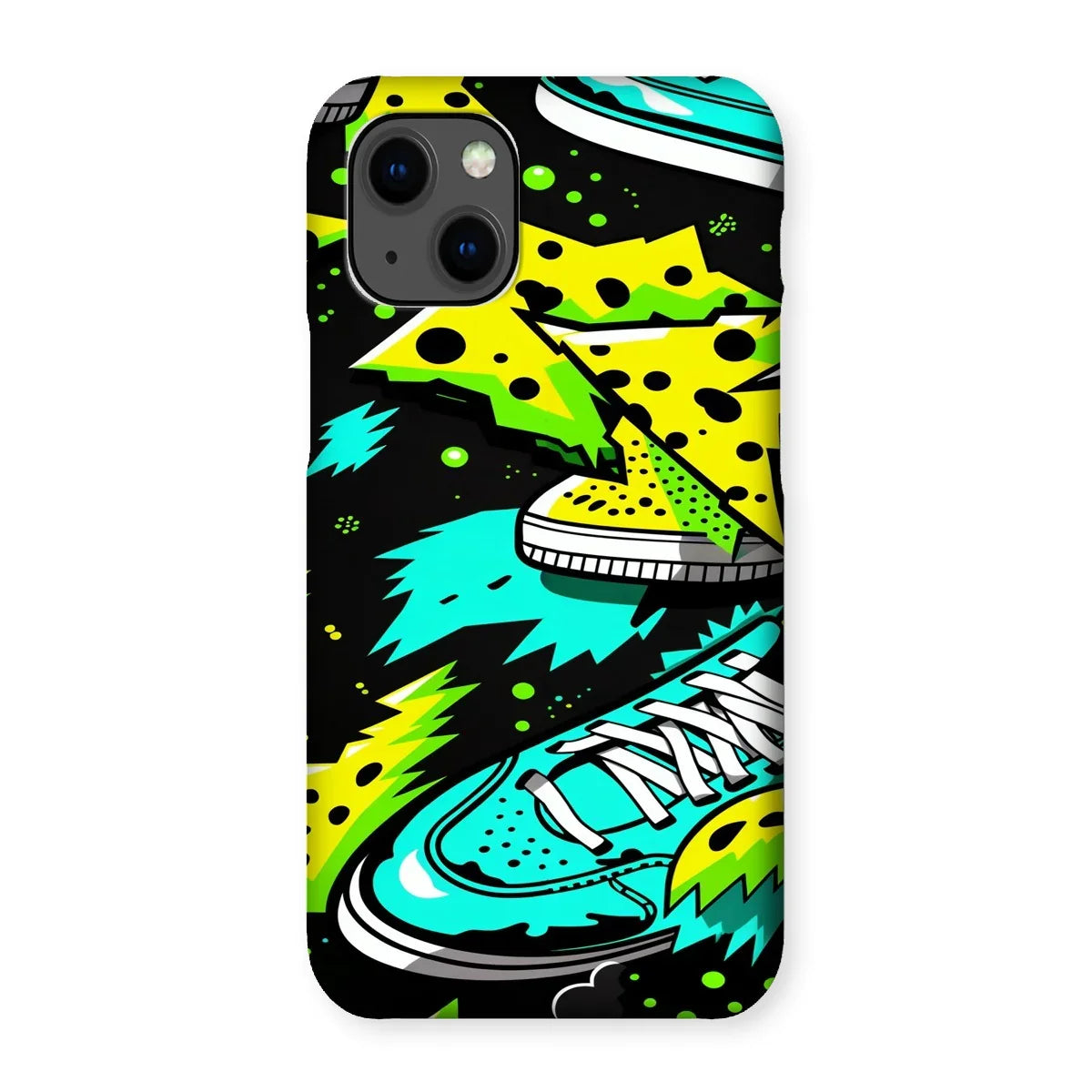 Electric Kicks Art: Urban Pop Art Explosion, Graffiti  Snap Phone Case - D'Sare