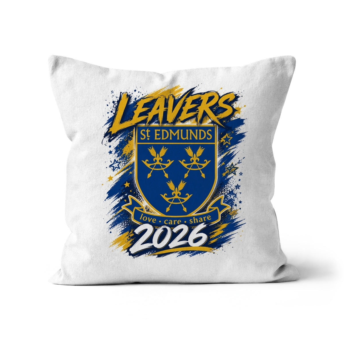St Edmunds School Leavers 2026 Cushion by Prodigi